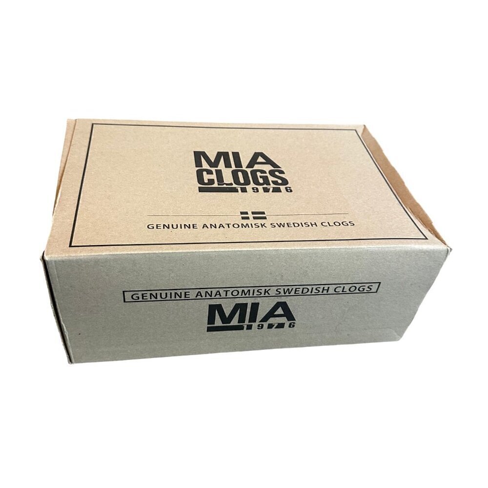 Mia Greta Open-Toe Clogs Mules Sandals Natural Light Beige Size 41 NIB NEW - Picture 12 of 15